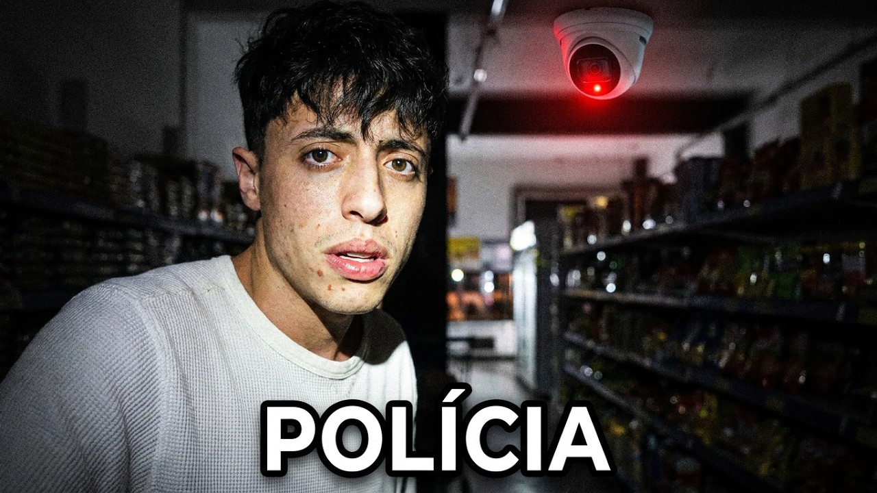 INVADINDO UM MERCADO DE MADRUGADA - deu pol&iacute;cia!👮 
