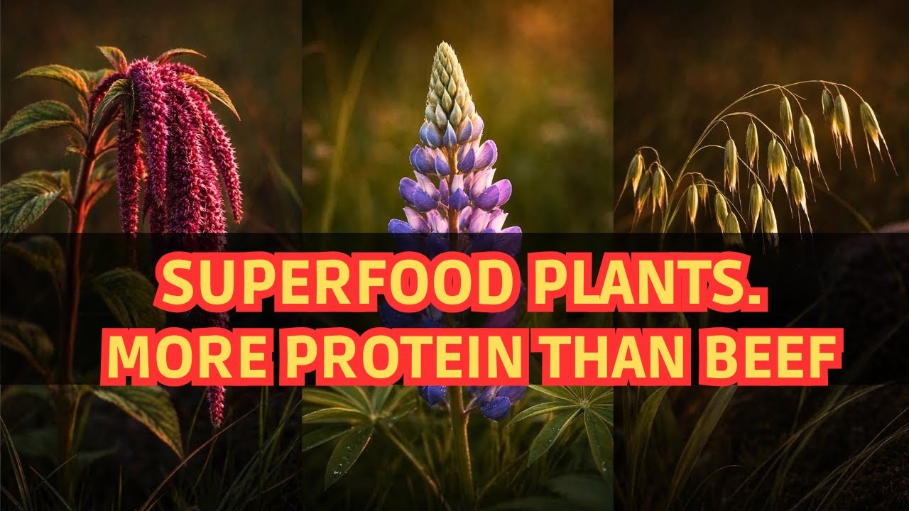 17 растений с высоким содержанием белка, которые сильнее любого источника мяса.