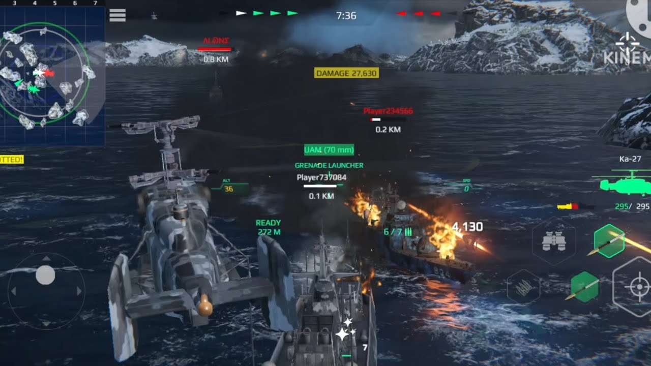 Warship battle russia vs ?☠️