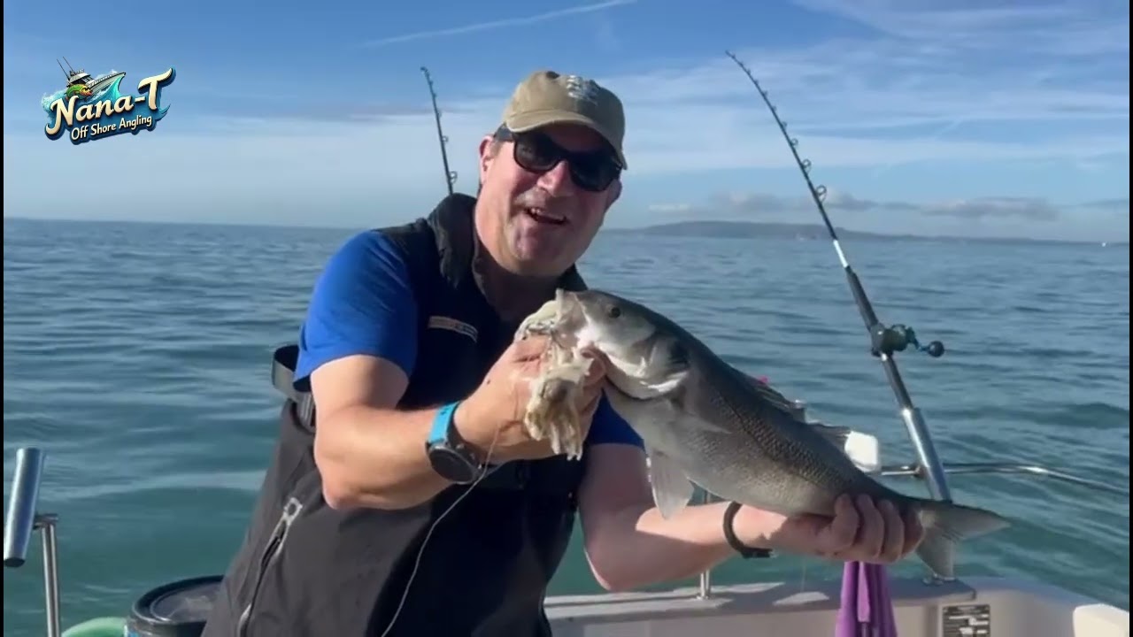 Fishing An Off Shore Reef South Of The Isle Of Wight