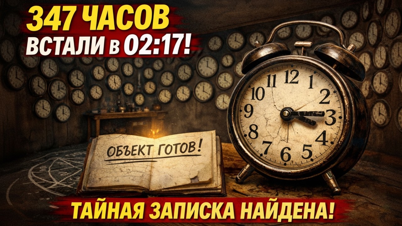 ЗАМУРОВАННАЯ Лаборатория Времени: Все Часы Встали 5 Марта 1953 в ОДНУ Секунду — Что Ждали?