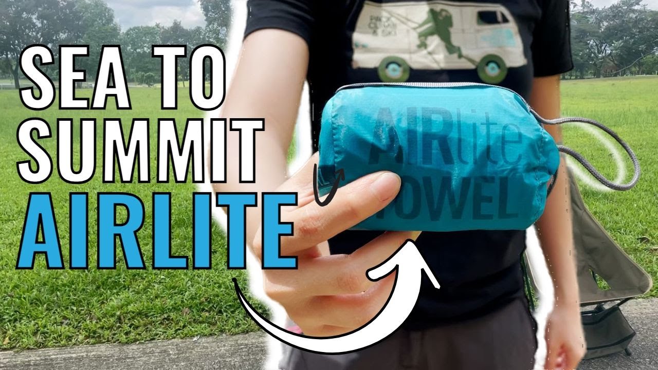Обзор полотенца Sea to Summit AirLite (включая распаковку)