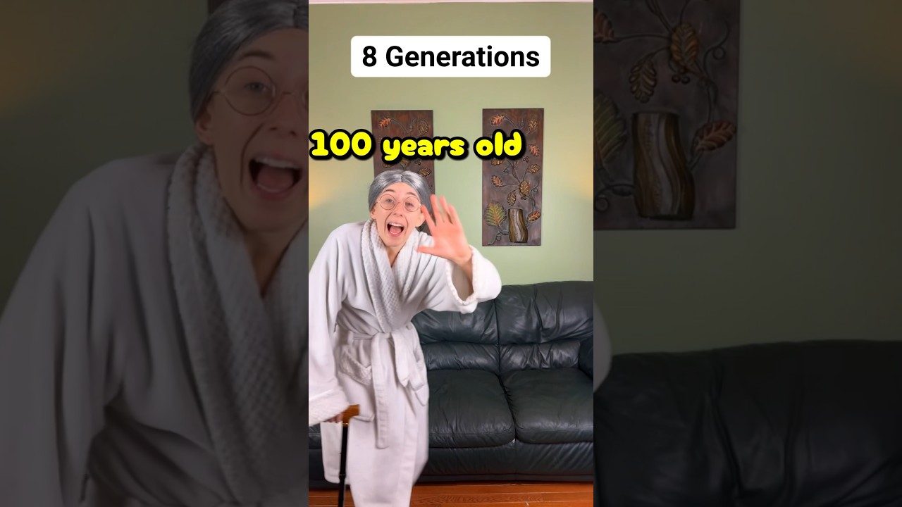 8 generations of a family