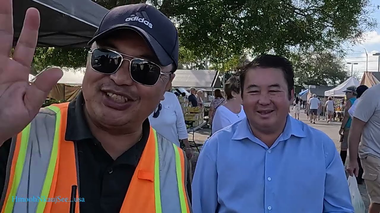 Hmong Florida Flea Market...Owner Shawn Yang.