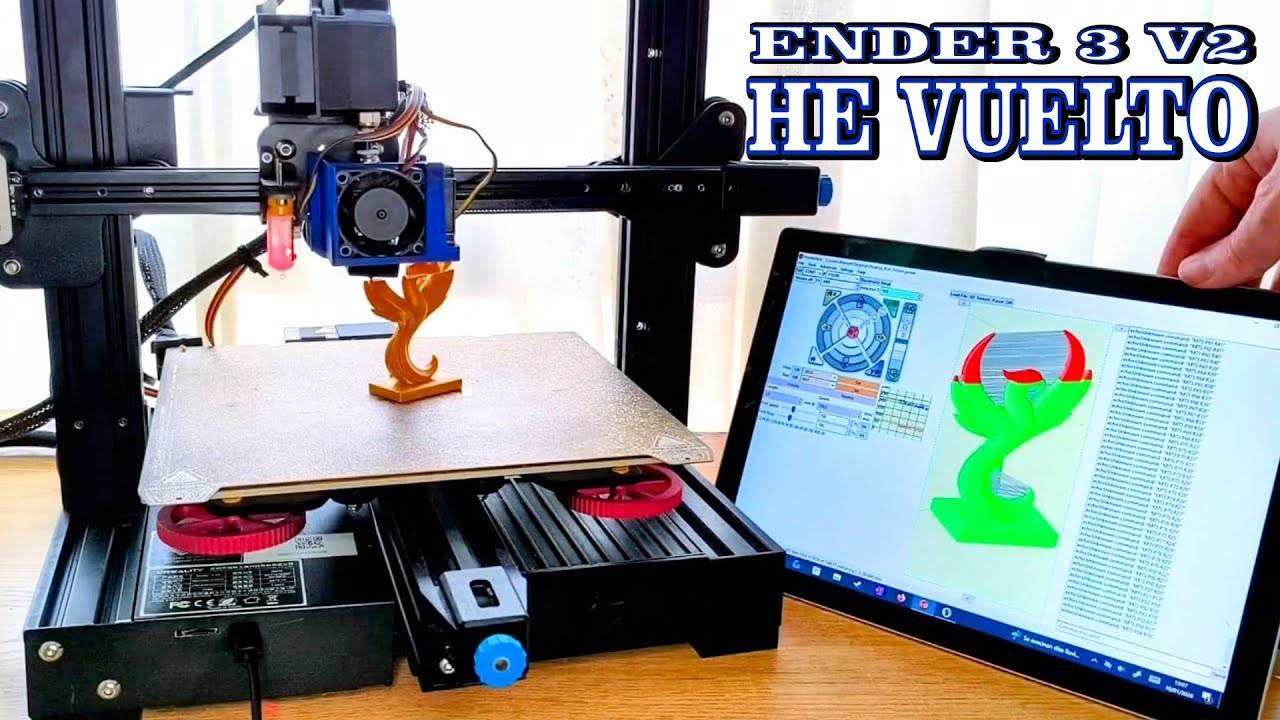 Mi Ender 3 V2 resurge de las cenizas | Nueva placa y firmware Marlin propio