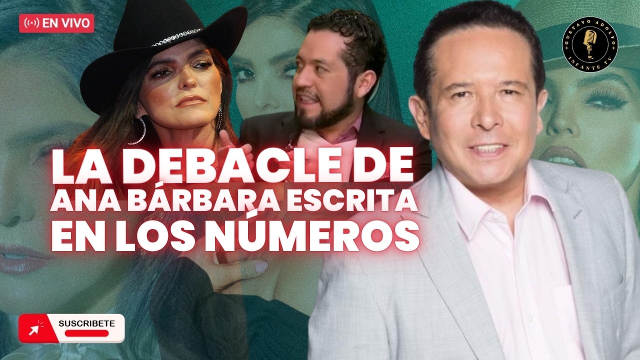 ALEJANDRO FERNANDO EN VIVO! LA DEBACLE DE ANA BÁRBARA ESCRITA EN LOS NÚMEROS