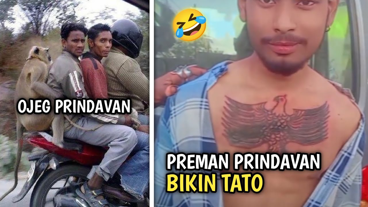PENGEN TATO GARUDA MALAH KAYA GINI - KELAKUAN KOCAK WARGA PRINDAVAN