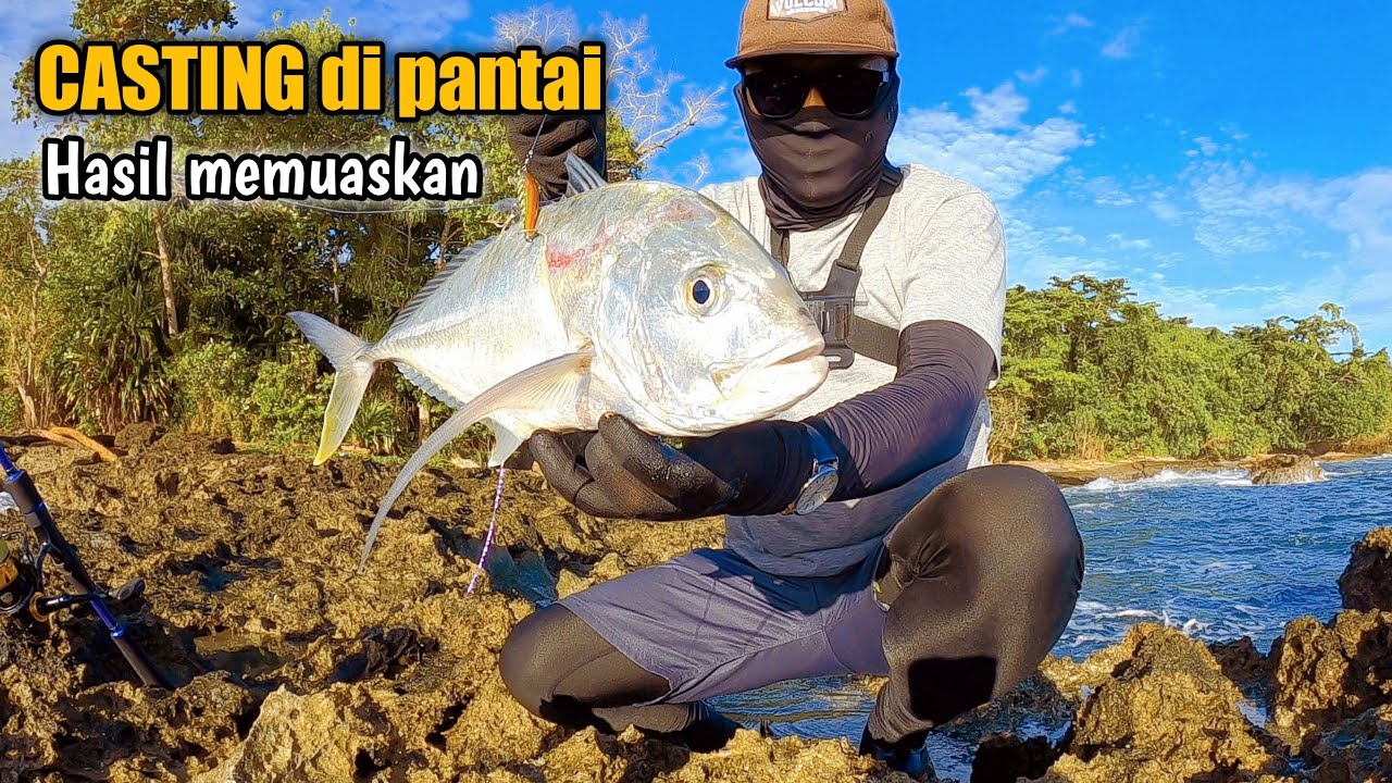 PERHATIKAN! Air pasang pagi adalah waktu yang potensial berburu ikan GT besar pinggiran