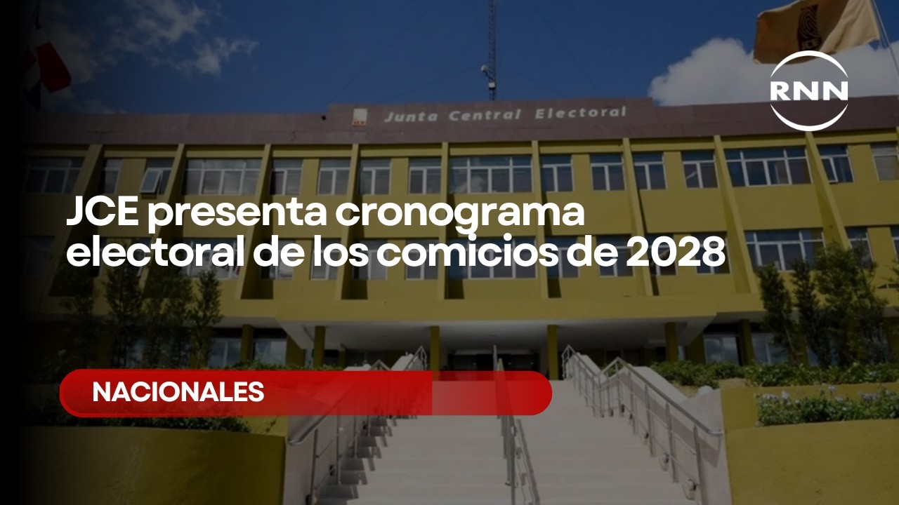 JCE presenta cronograma electoral de los comicios de 2028