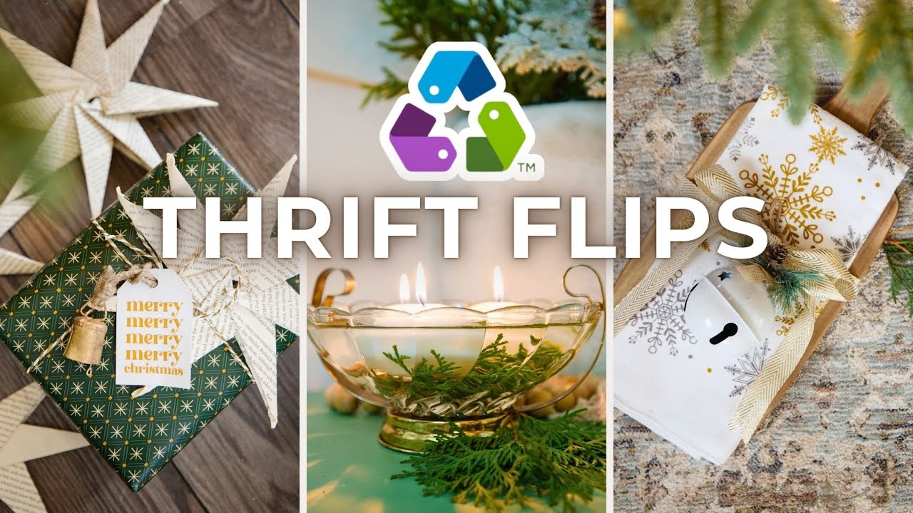 I Turned $5 Thrift Store Junk Into Stunning Christmas Decor