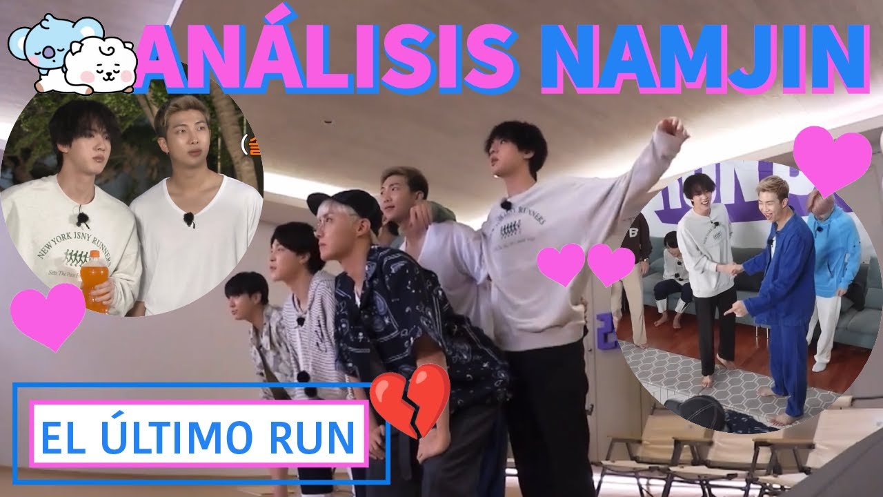 NAMJIN Análisis 🐹🐨 (RUN BTS 155 “El último RUN”)