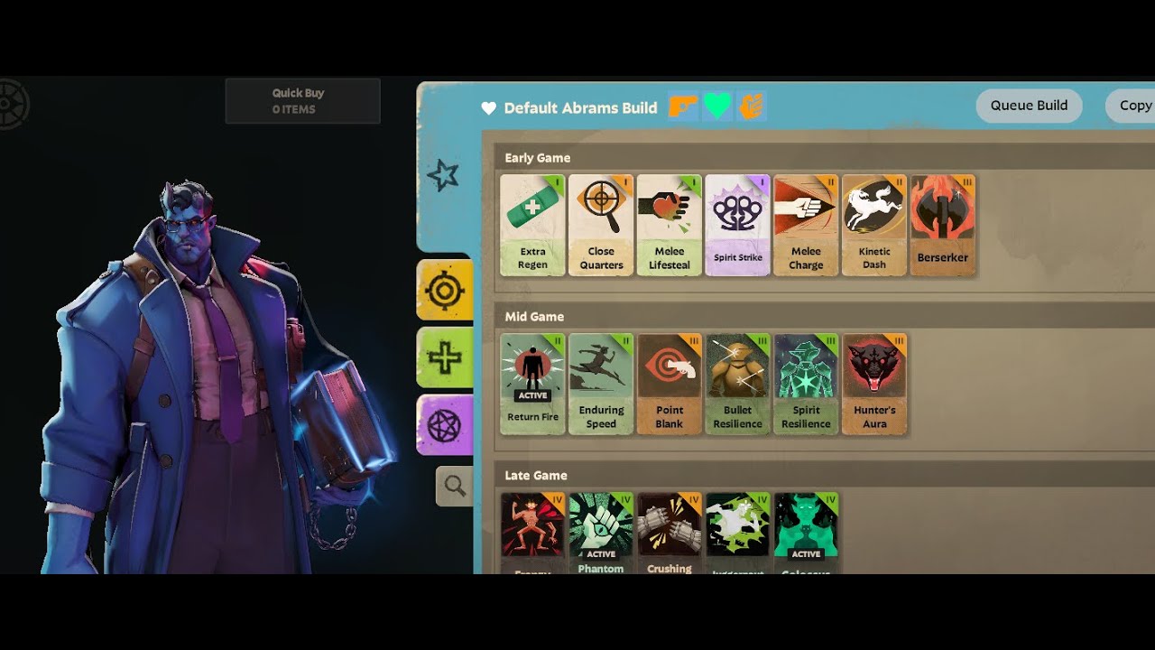 Winning a Game of Deadlock Using The Default Builds (Abrams) HEADPHONE WARNING !