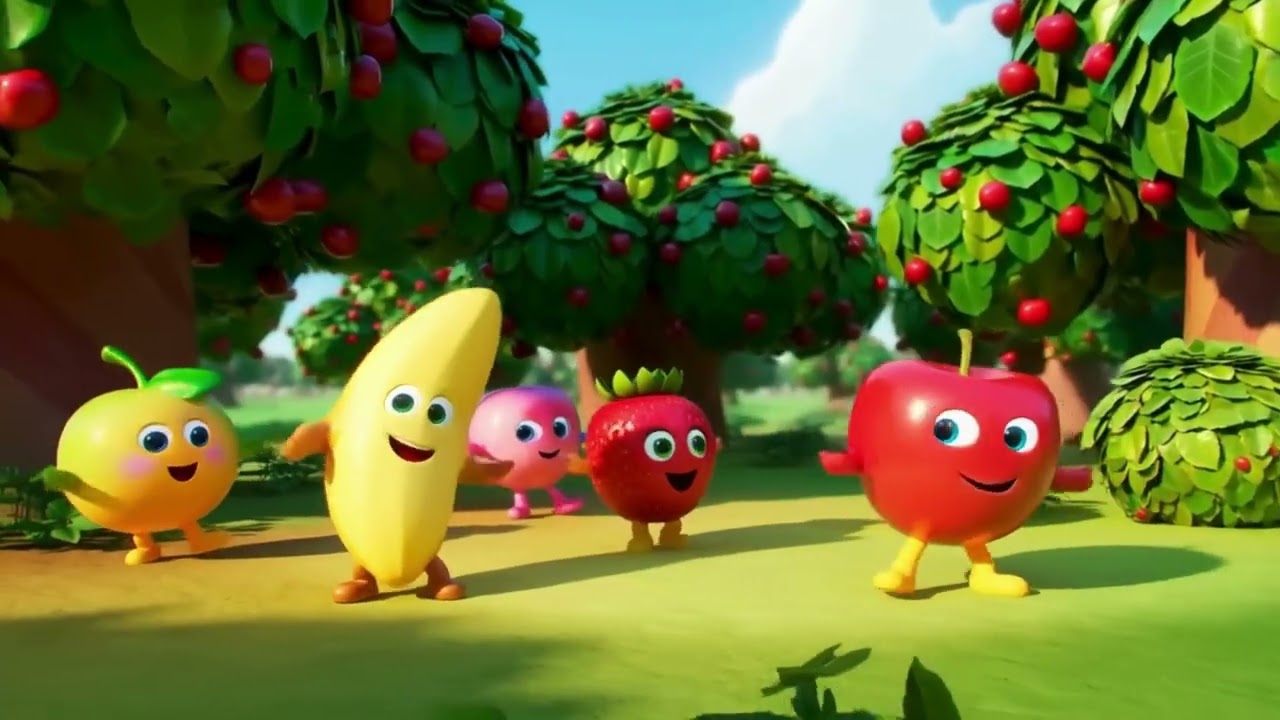 Meyveler Şarkısı 🍎🍌🍓🎶 | Renk Renk Meyveleri  Öğrenelim – Müzisyen Pandiş