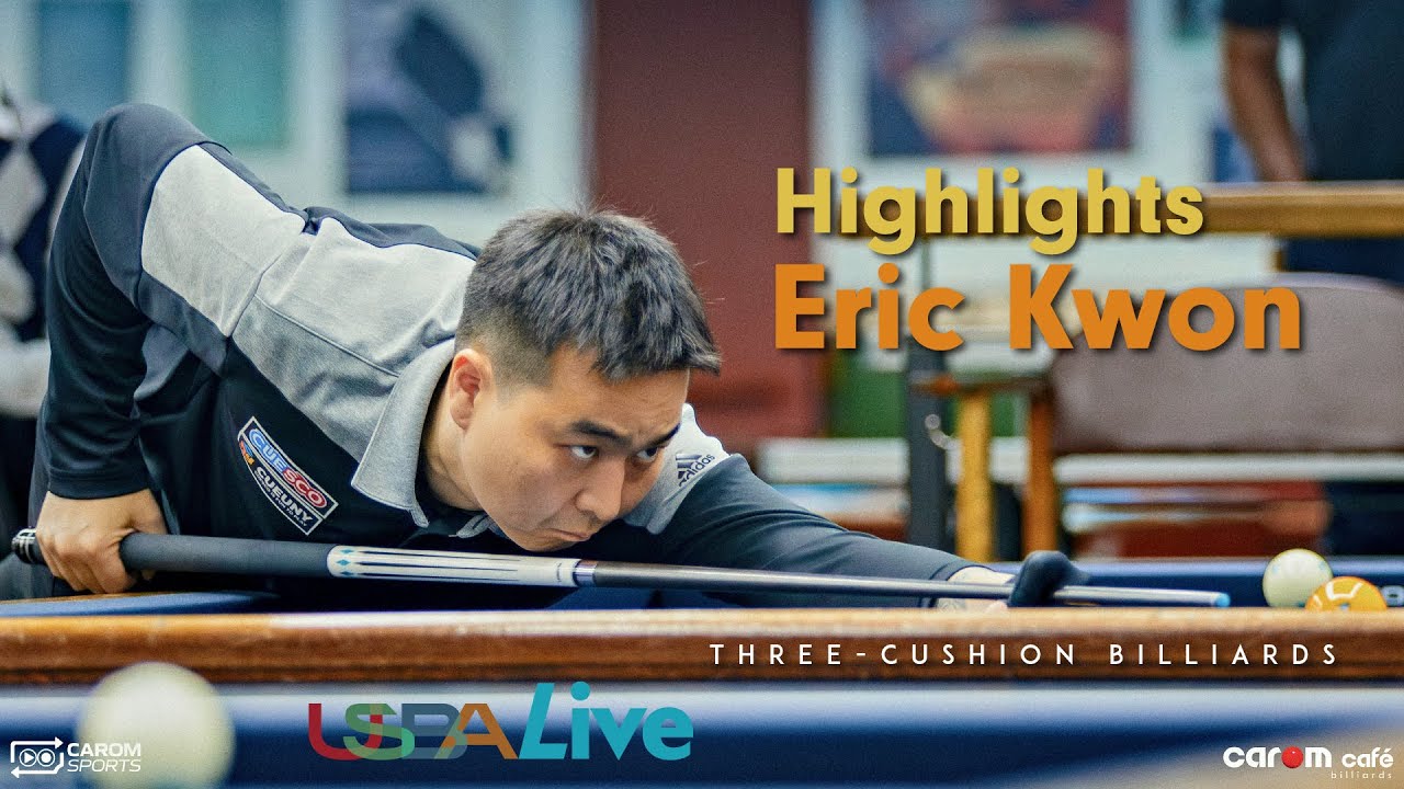 Eric Kwon | 3 Cushion Highlights at Carom Cafe Billiards