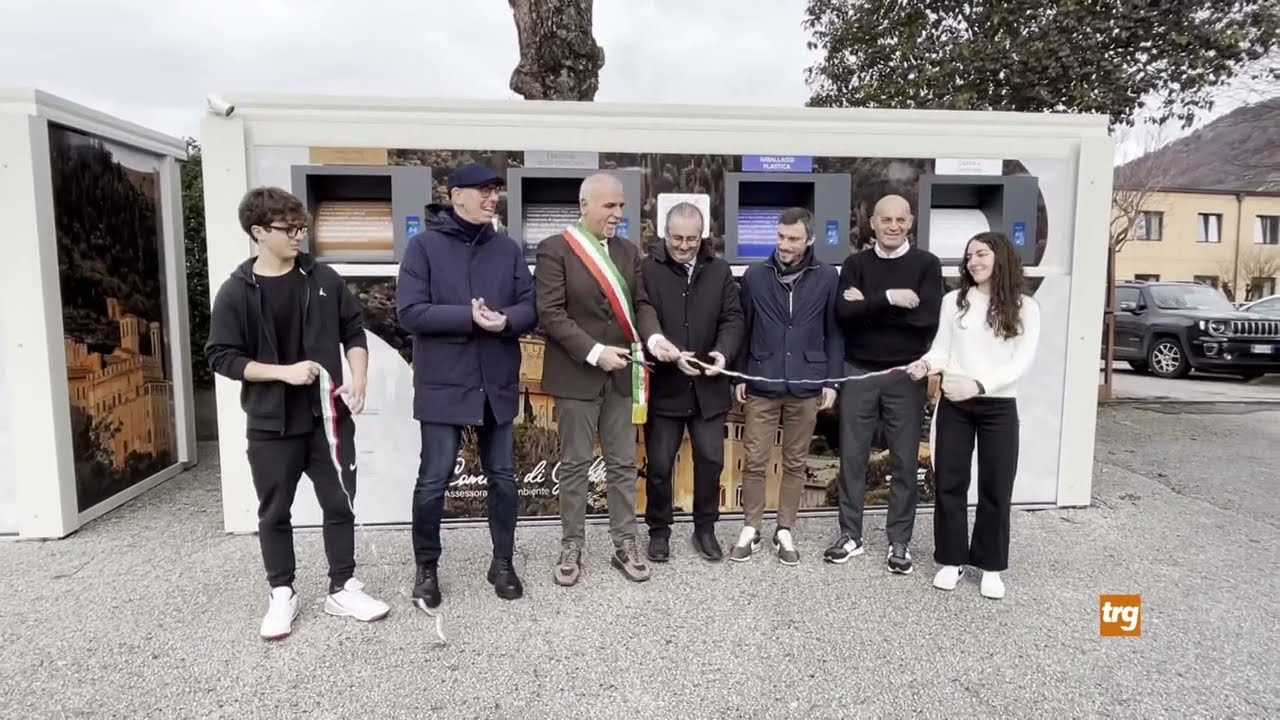 Inaugurate a Gubbio le due nuove ecoisole informatizzate nei pressi dell'Istituto Cassata Gattapone