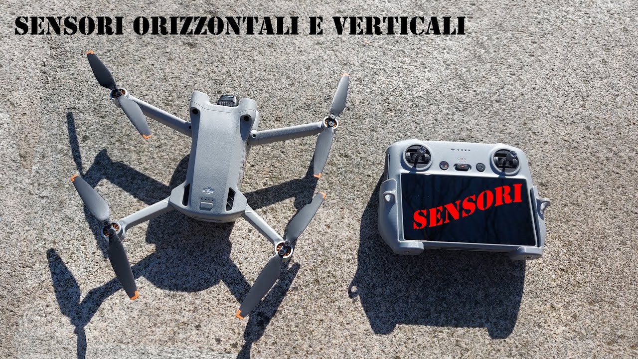DJI Mini 3 Pro e il volo con i sensori