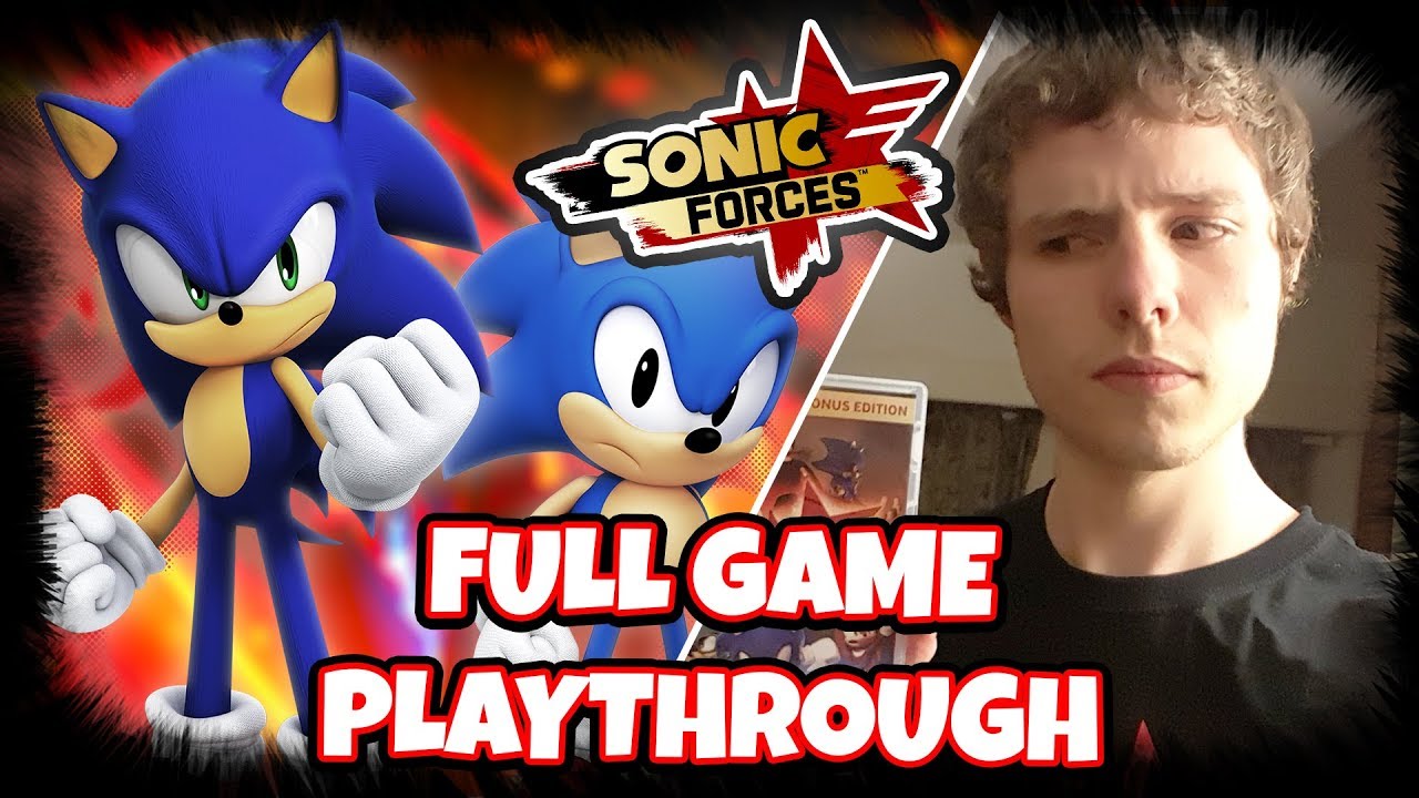 SONIC FORCES - FULL GAME PLAYTHROUGH/LET'S PLAY (All Stages & Cutscenes)
