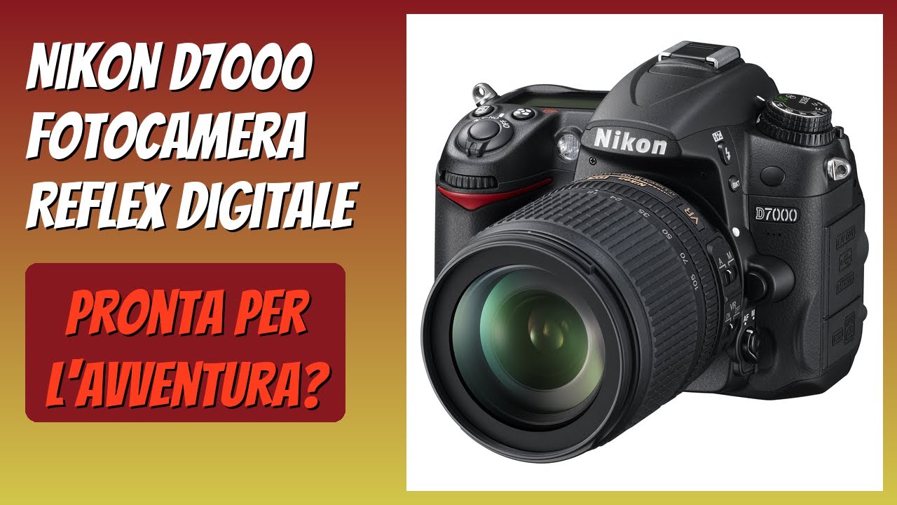RECENSIONE (2025) : Nikon D7000 Fotocamera Reflex Digitale. DETTAGLI