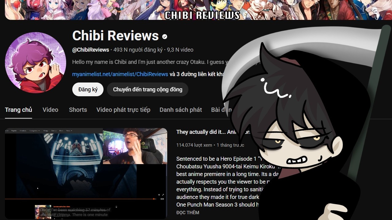 Youtuber Anime Này Gần Như Kết Thúc Cuộc Đời Mình