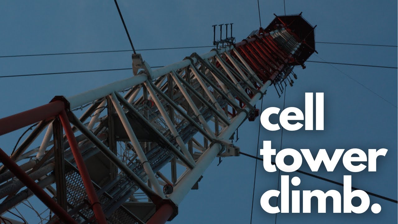 A 240+ Meter Cell Tower Climb