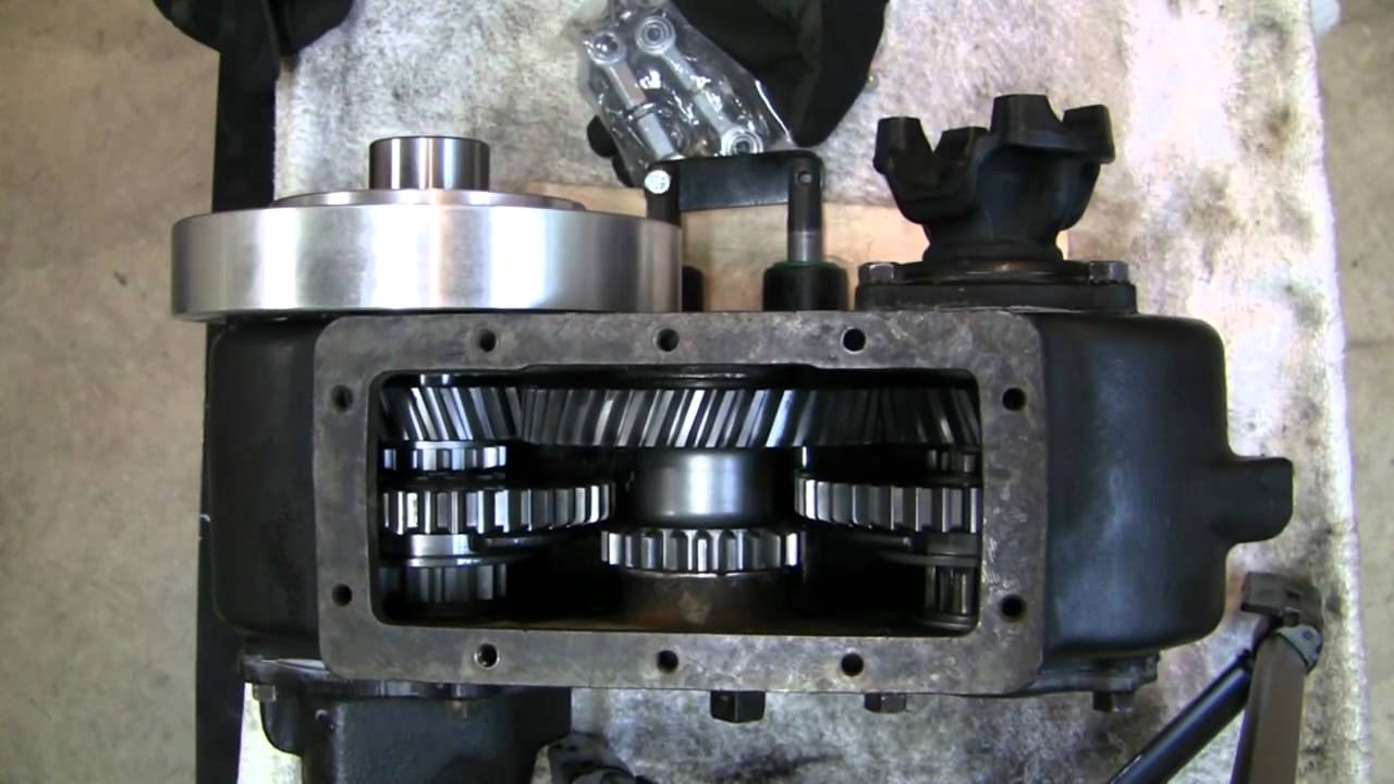 Dana-20, independent axle operations, modifying shift-rails + limiting bracket.