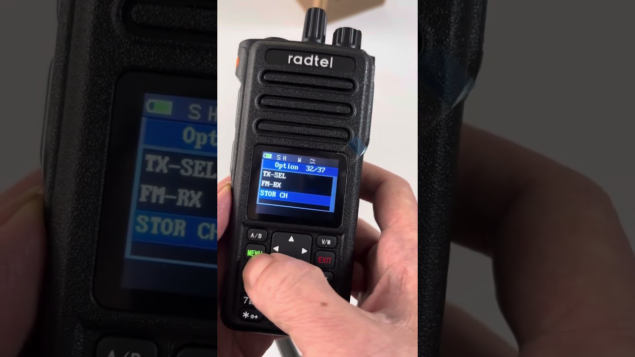 Radtel rt-730 how to store a channel