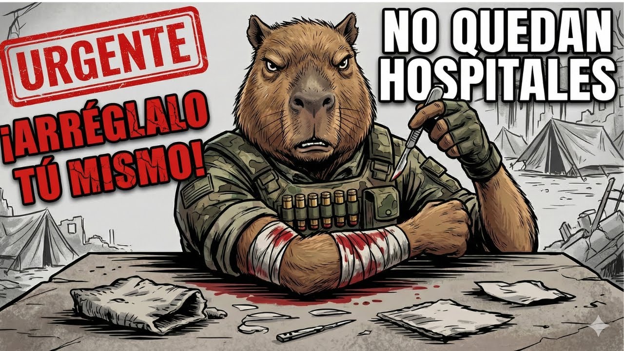 Cómo Curar Heridas SIN HOSPITALES tras el Colapso de la Sociedad
