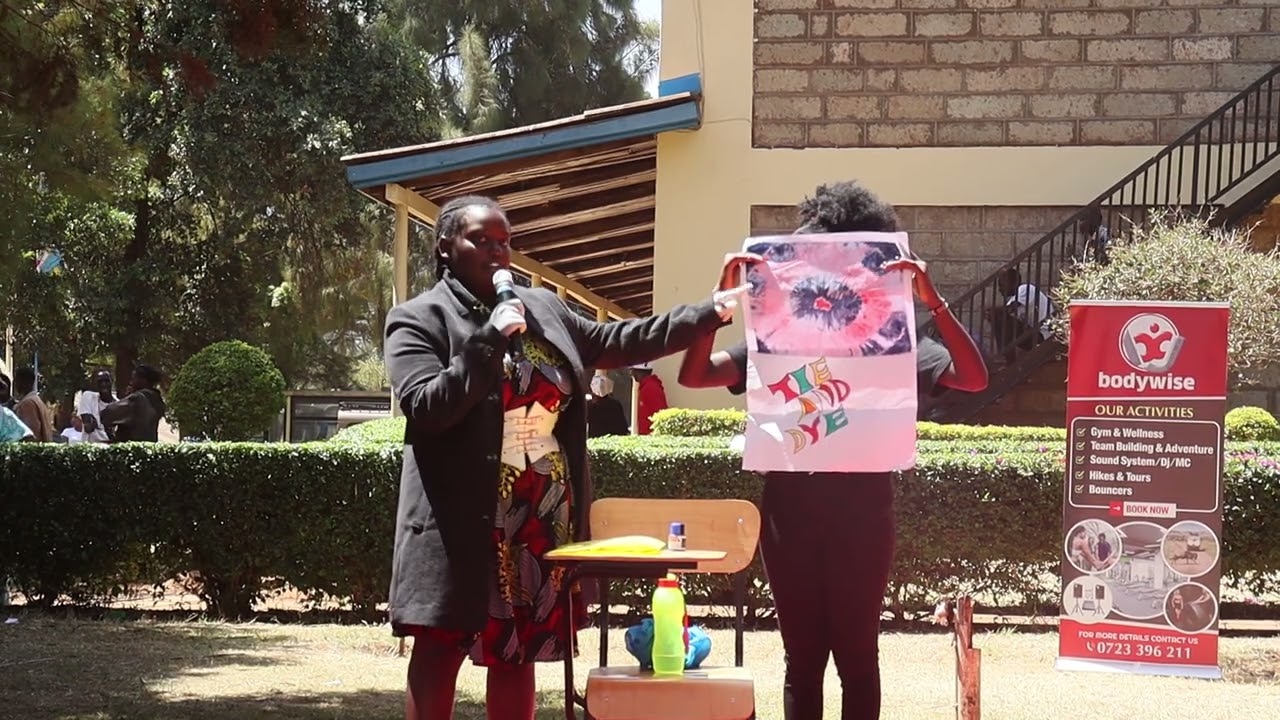TIE AND DYE BY ESTHER AT MERU TEACHERS COLLEGE
