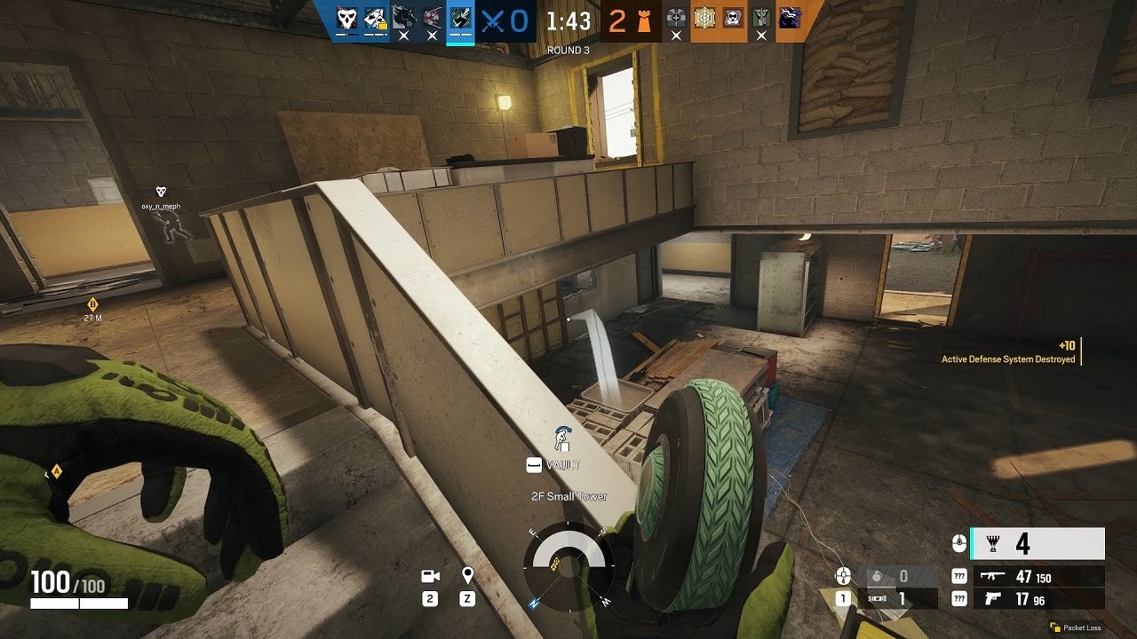 Sens ROU Projector Gameplay | Rainbow Six Siege X