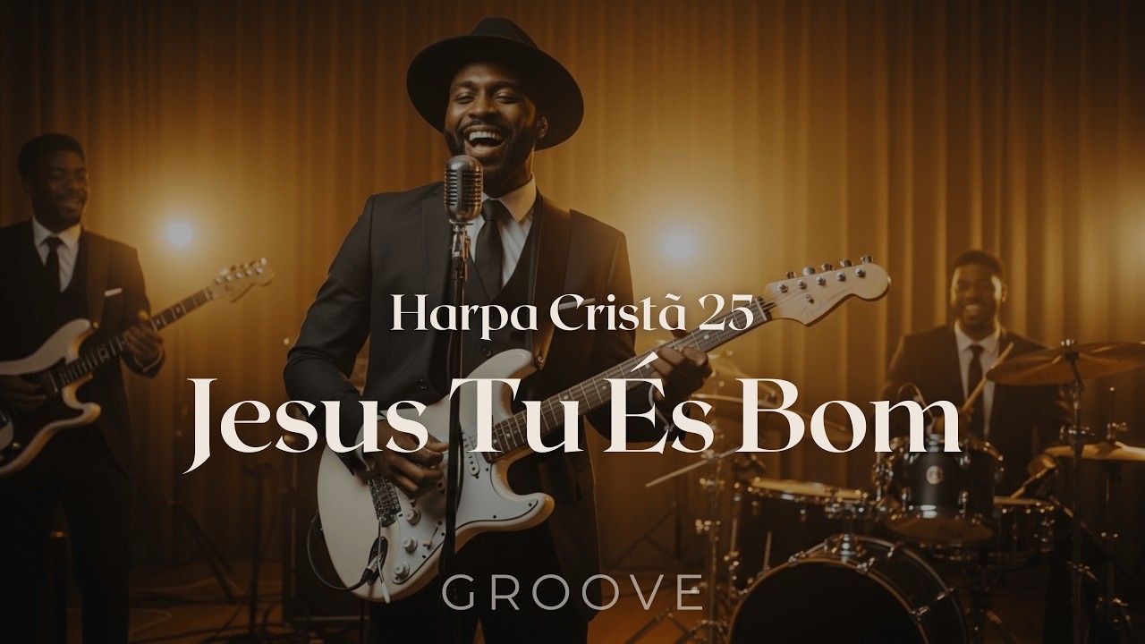 Jesus Tu És Bom (Harpa Cristã 25) | Versão Groove Worship | Alma Groove