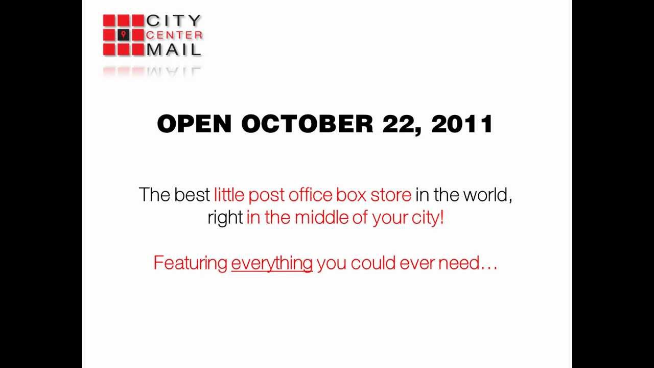 City Center Mail - Your San Diego Business Center