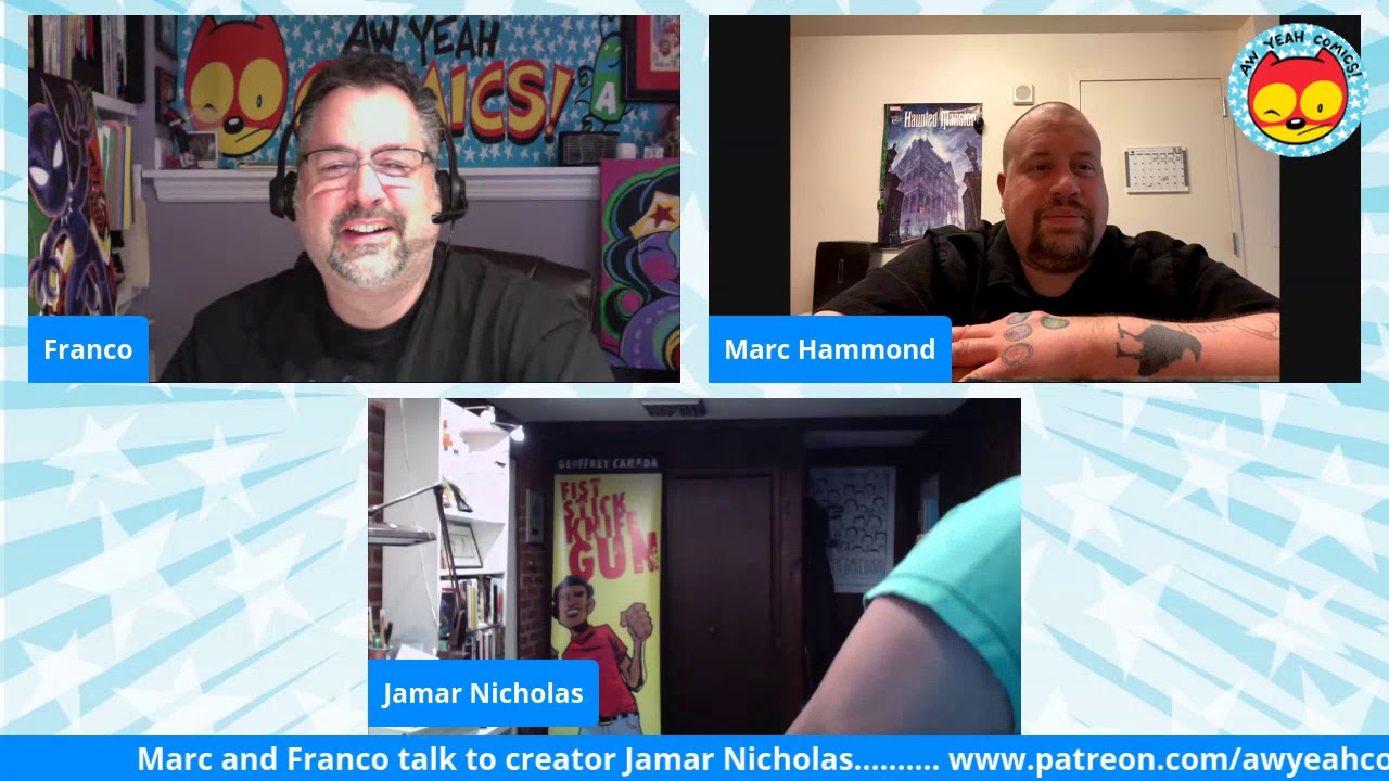 Aw Yeah Comics talks with Jamar Nicholas