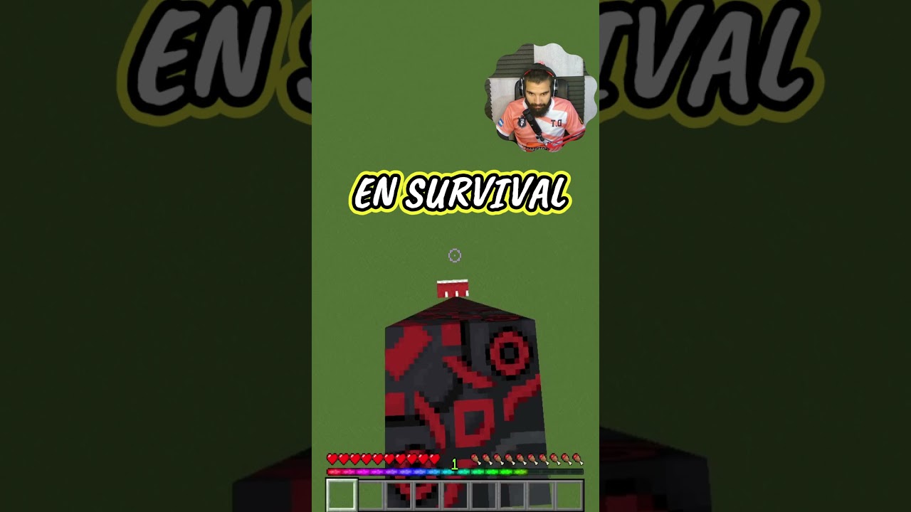 QUE PASARIA SI ME TIRO DE 45 BLOQUES A UNAS CAMAS EN SURVIVAL??? 😱