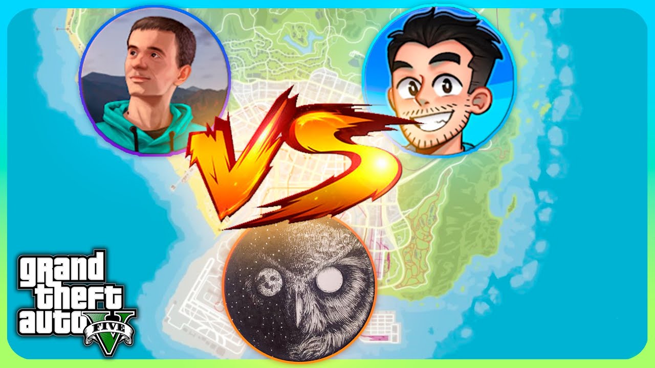 УГАДАЙ МЕСТО ПО ФОТО в GTA V | Dark Axe vs Канал Романа vs ElvisBit
