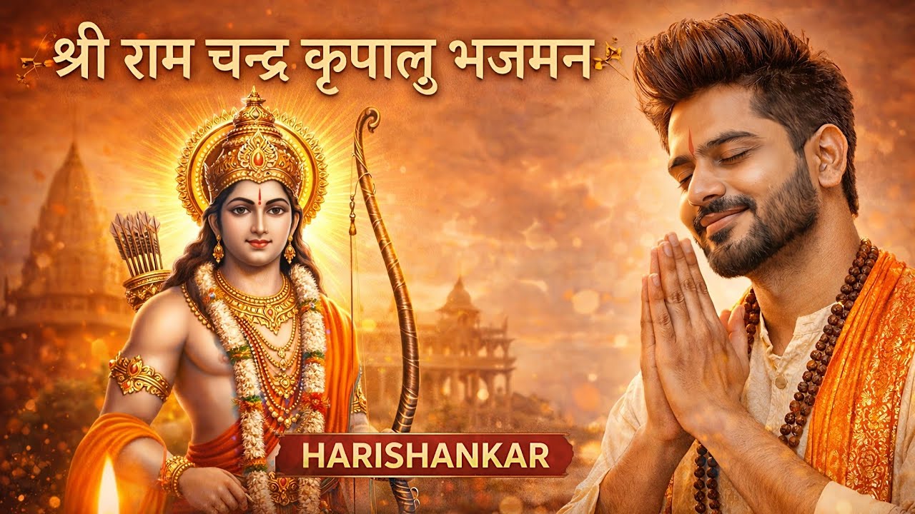 श्री रामचंद्र कृपालु भजमन | Bhakti Song | श्री राम अस्तुति | Harishankar| Tulsidas | Happy Diwali 
