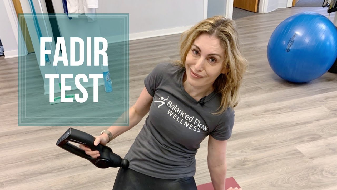 Test for Hip Pain and Labral Tear! &bull; FADIR Test and DDx