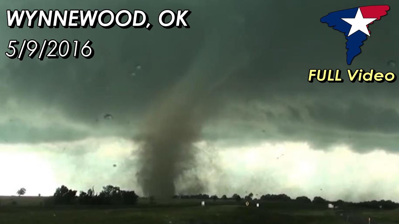 May 9, 2016 • Wynnewood, OK Tornado (COMPLETE VIDEO)