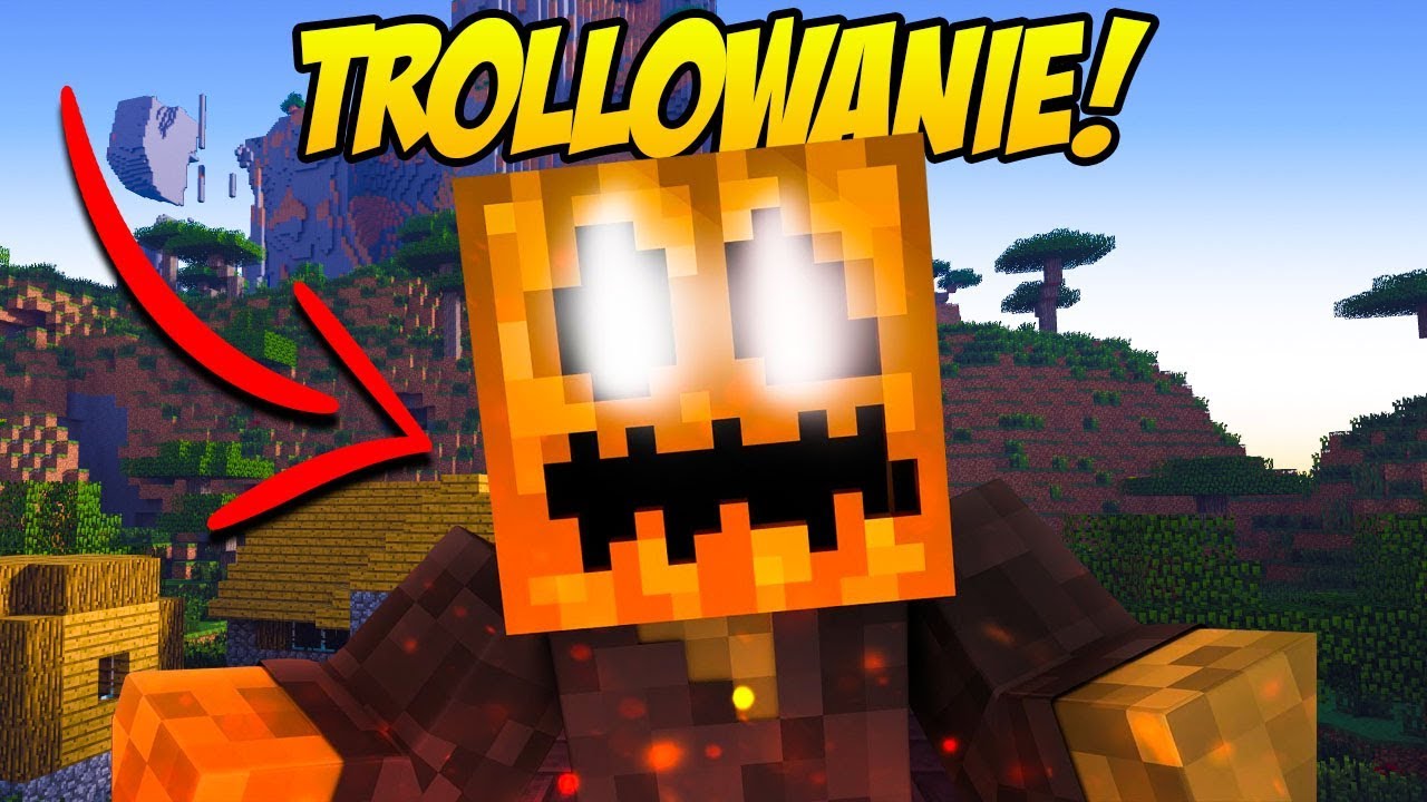 MINECRAFT TROLLOWANIE #27 - DYNIE ATAKUJĄ!
