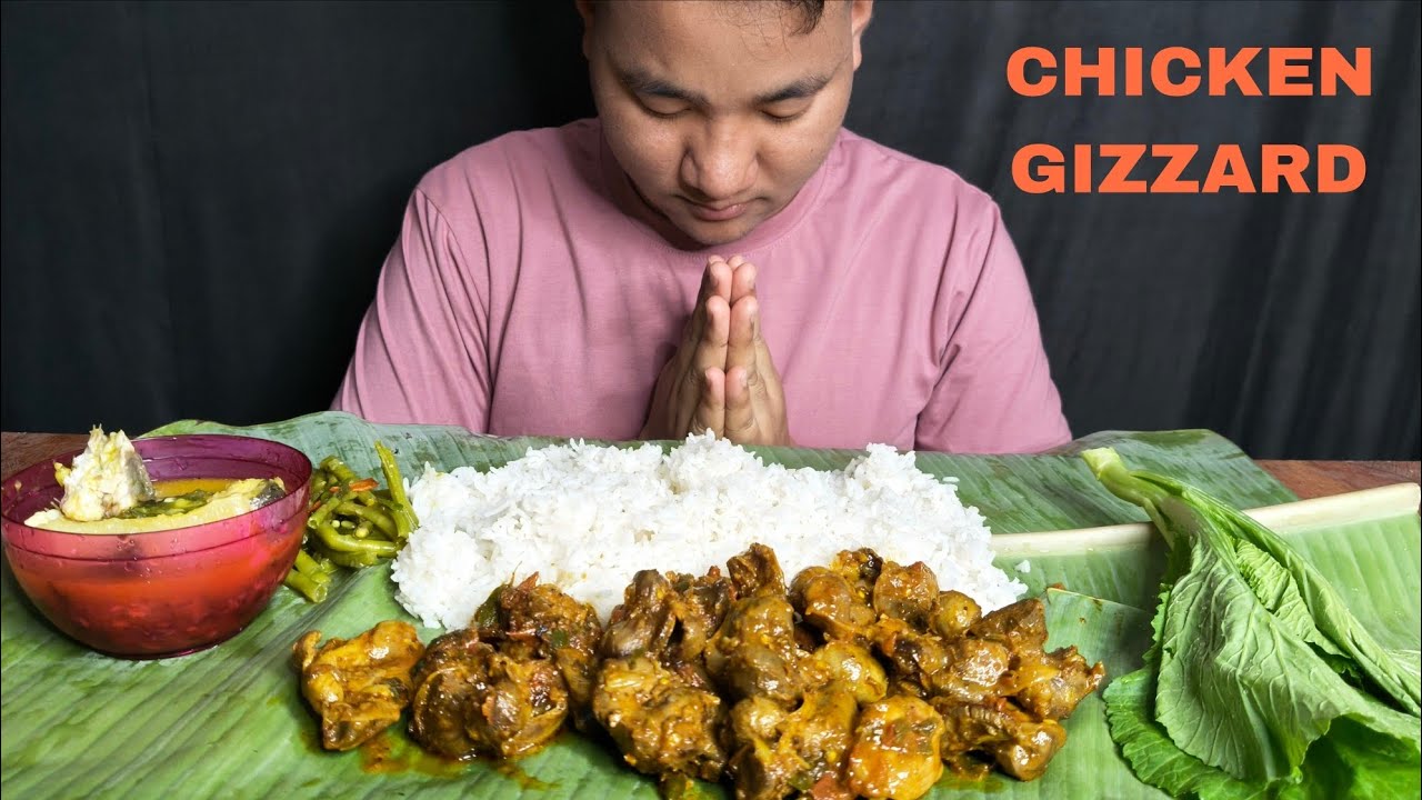 MUKBANG || Eating Delicious Chicken Gizzard & Fish || Pintu Mukbang