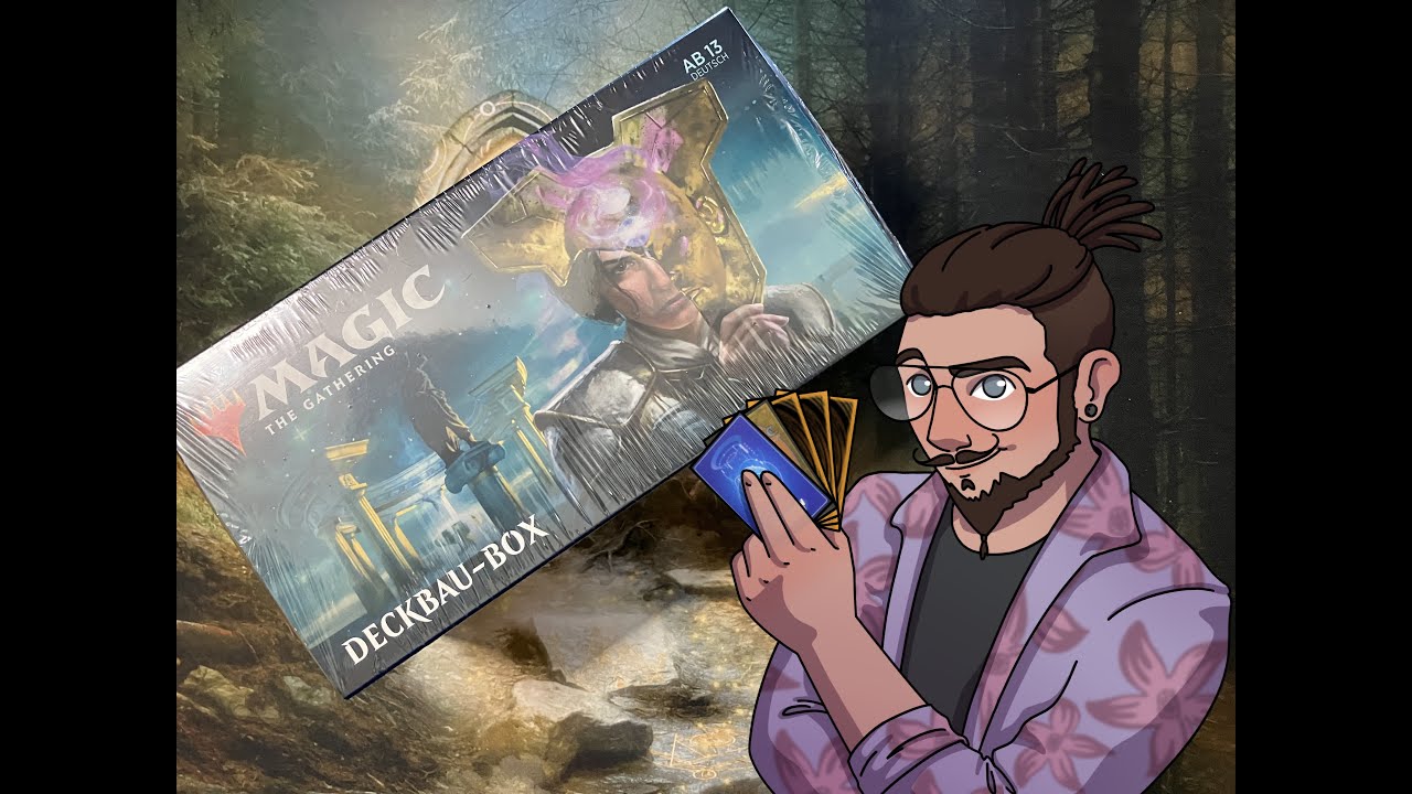 Magic The Gathering Theros Beyond Death Deckbau Box opening