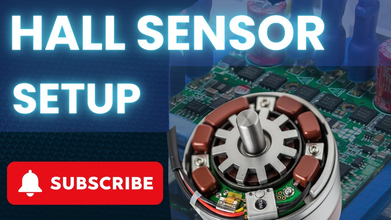 HALL Sensors setup and Calibration: BLDC and PMSM Torque + Speed verified