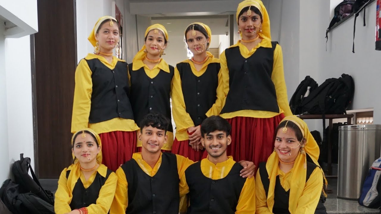 Uttaranchal University | Uttarakhand folk dance performance | Engineers day 2022❣️