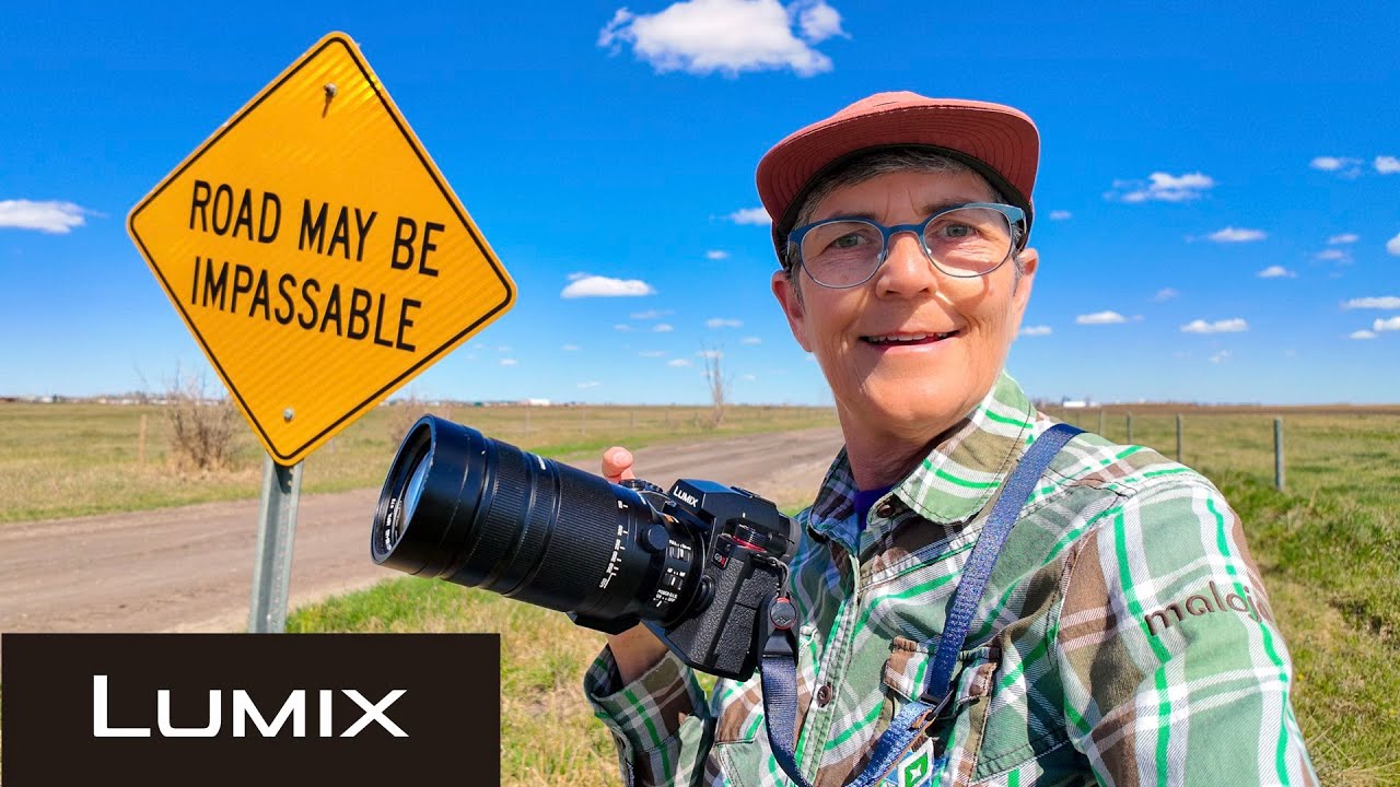 Birding on Alberta country roads with the LUMIX G9ii