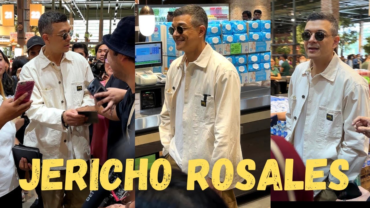 JERICHO ROSALES AT THE OPENING OF LANDERS SUPERSTORE IN BACOLOD CITY