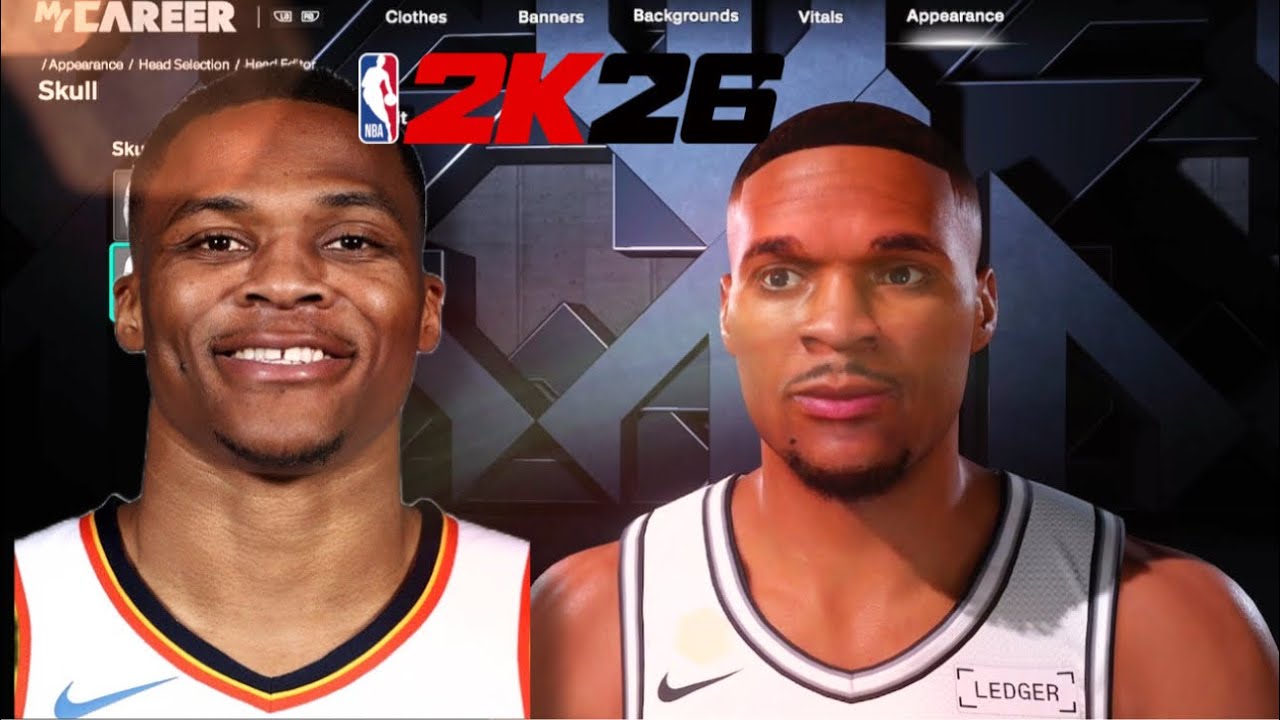 SHOCKING  RUSSELL WESTBROOK FACE CREATION 2K26!