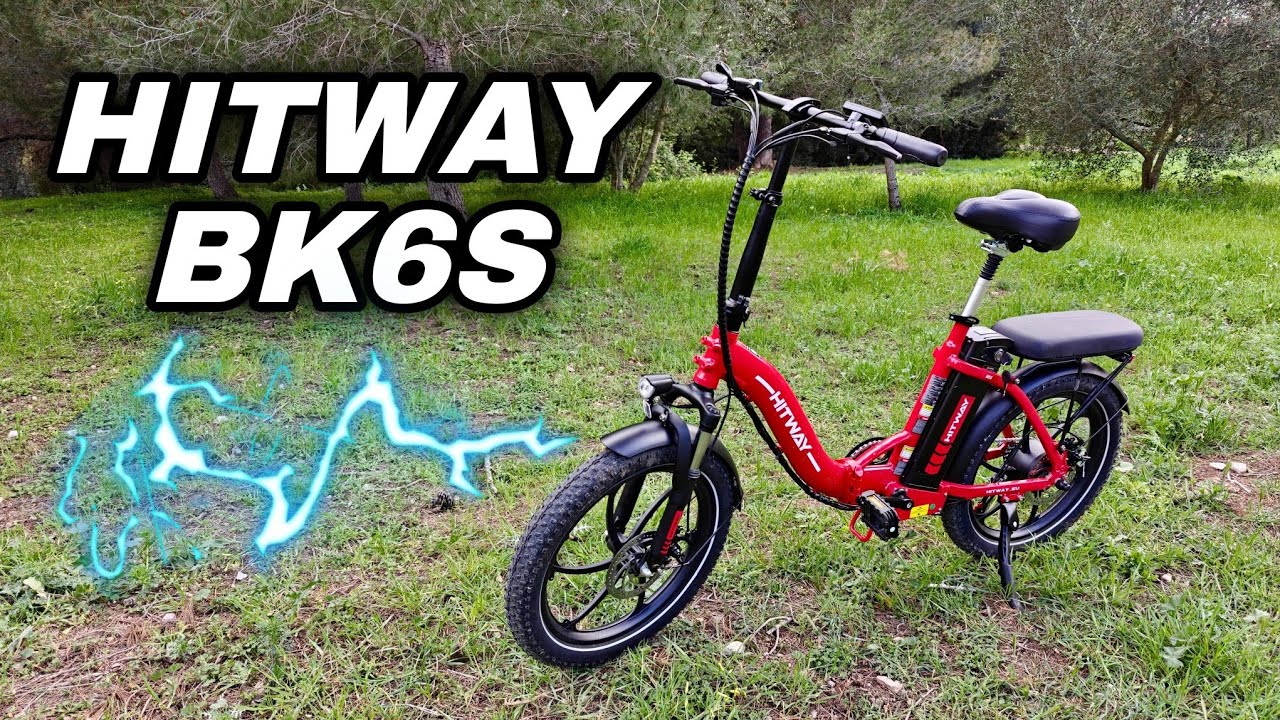 Bicicleta eléctrica HITWAY BK6S (REVIEW EN ESPAÑOL)