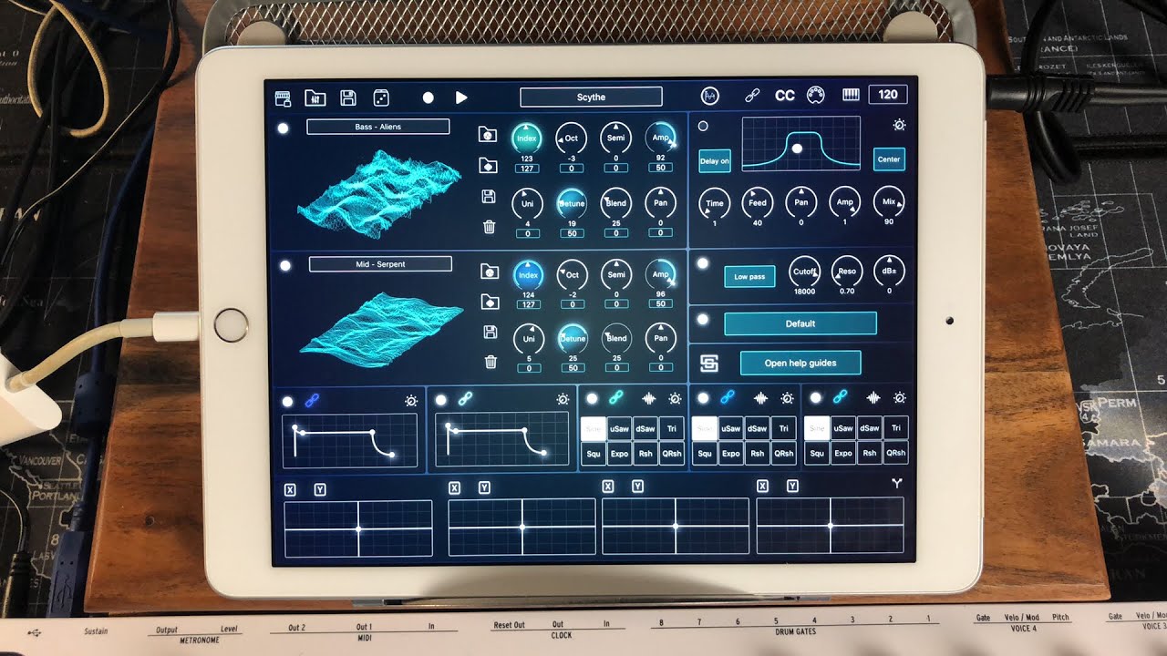 WaveStorm - Wavetable Synthesizer - Let’s Explore - Demo for iOS - Live