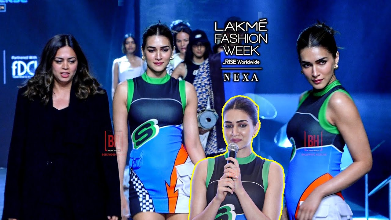 Interview With Kriti Sanon After Walking On Ramp For Skechers At Lakmē Fashion Week