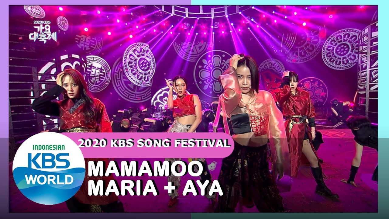 MAMAMOO_Maria + AYA |2020 KBS Song Festival|201218 Siaran KBS WORLD TV|