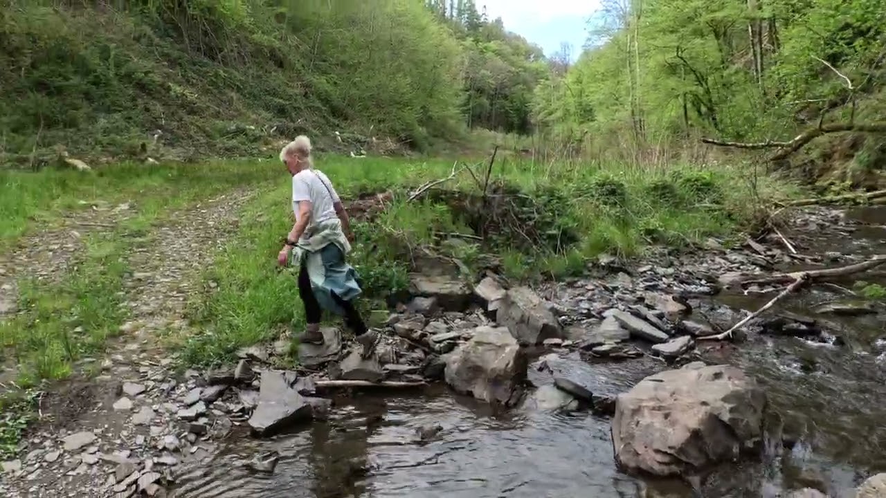 Bad Bertrich, zwei T&uuml;rme, ein Wasserfall und getrennt zur&uuml;ck!!